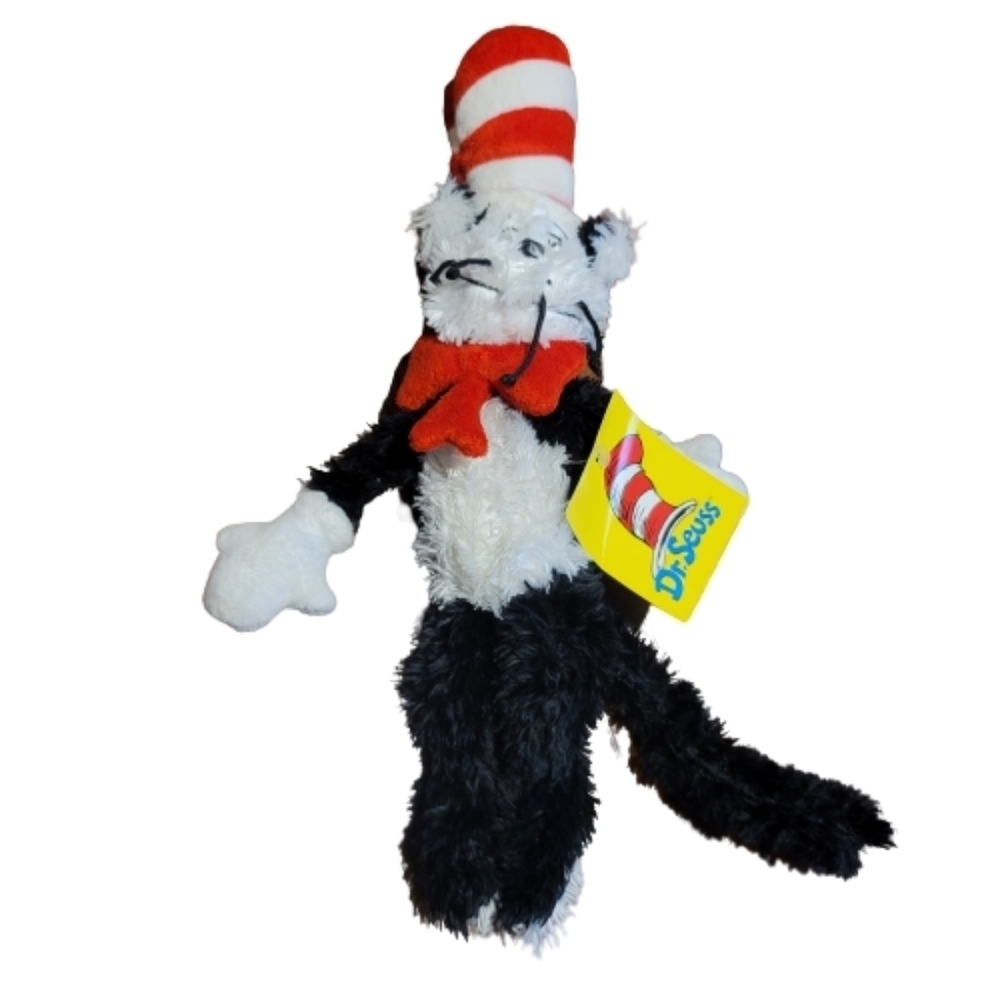 VINTAGE 2001 DR SEUSS CAT IN THE HAT plush stuffed animal